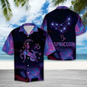 Amazing Capricorn Horoscope Hawaiian Shirt Zodiac Birthday Gifts  - Thelegend59