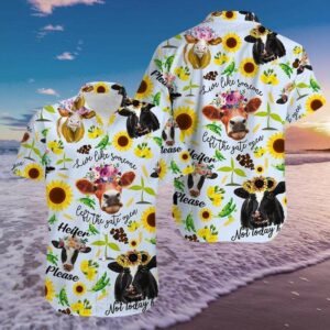 Amazing Farm Heifer Lover Hawaiian Aloha Hawaiian Shirtss  - Thelegend59