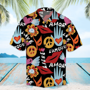 Amazing Hippie Lover Hawaiian Aloha Hawaiian Shirtss  - Thelegend59