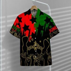 Amazing Juneteenth For Juneteenth'S Day Hawaiian Aloha Hawaiian Shirtss  - Thelegend59