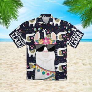 Amazing Llama Hawaiian Shirt  - Thelegend59