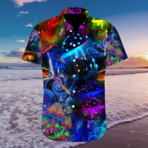 Amazing Magic Mushroom Hawaiian Aloha Hawaiian Shirtss  - Thelegend59