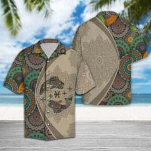 Amazing Pisces Mandala Unisex Hawaiian Shirts  - Thelegend59