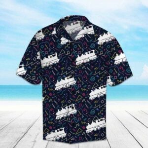 Amazing Trains Unisex Hawaiian Aloha Hawaiian Shirtss  - Thelegend59