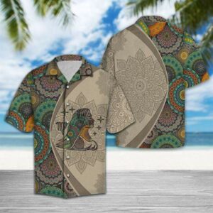 Amazing Virgo Horoscope Mandala Unisex Hawaiian Shirts  - Thelegend59