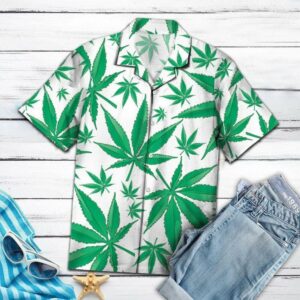 Amazing Weed Tropical Full Printing Hawaiian Shirts  - Thelegend59