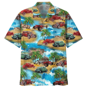 Amazingsland Hot Rod Hawaiian Aloha Hawaiian Shirtss  - Thelegend59