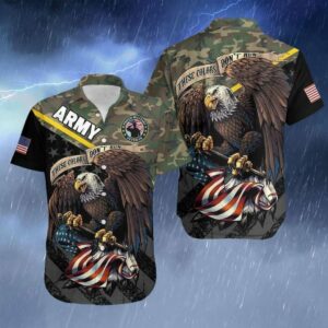 America Army Veteran Hawaiian Shirt - For Men And Women - Kids  - Thelegend59