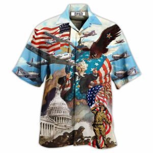 America War And Peace Hawaiian Shirt - For Men And Women - Kids  - Thelegend59
