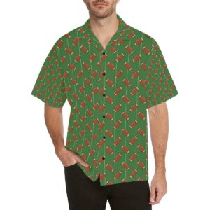 American Football On Field Themed Hawaiian Shirt  - Thelegend59