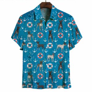 American Hairless Terrier - Hawaiian Shirt  - Thelegend59