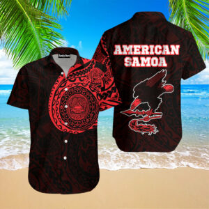 American Samoa Hawaiian Shirts Pn303066Lb - For Men And Women - Kids  - Thelegend59