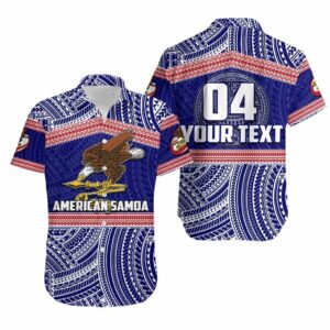 American Samoa Rugby N Patterns Hawaiian Shirt  - Thelegend59