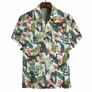 American Shorthair Cat - Hawaiian Shirt  - Thelegend59
