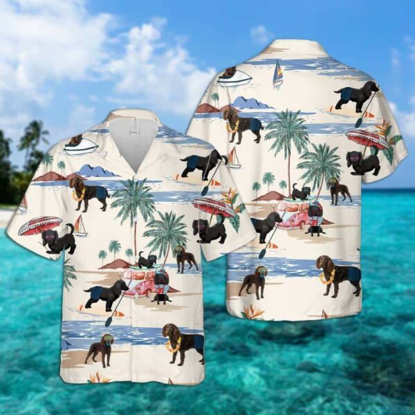 American Water Spaniel Summer Beach Hawaiian Shirt  - Thelegend59