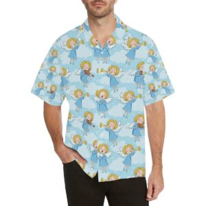 Angel Musician Pattern Print Design Hawaiian Shirt  - Thelegend59
