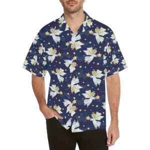 Angel Pattern Print Design Hawaiian Shirt  - Thelegend59
