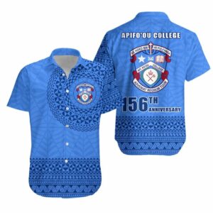 Apifo'Ou College Hawaiian Shirt Happy Anniversary  - Thelegend59