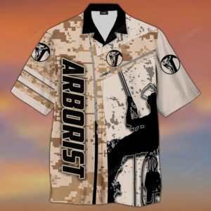 Arborihawaiian Shirtst Camo Hawaiian Shirt - Unihawaiian Shirtsex - Adult -  - Thelegend59