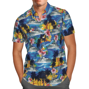 Armidaleclass Patrol Boat Australian Navyblue Nice Design Unisex Hawaiian Shirt  - Thelegend59
