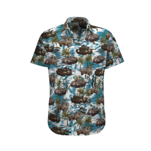 Aslav And Leopardblue High Quality Unisex Hawaiian Shirt  - Thelegend59