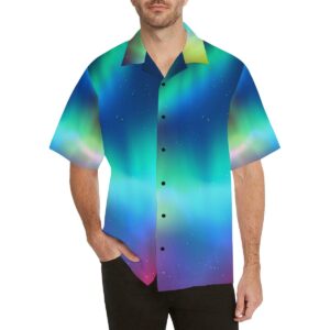 Aurora Borealis Pattern Print Design Hawaiian Shirt  - Thelegend59