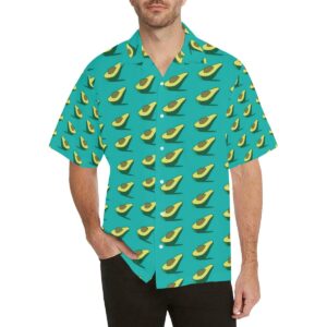 Avocado Pattern Print Design Hawaiian Shirt  - Thelegend59
