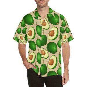 Avocado Pattern Print Design Ac0 Hawaiian Shirt  - Thelegend59