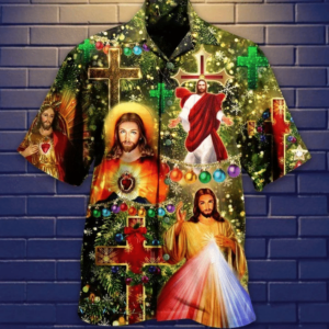 Awesome I Love Jesus Hawaiian Shirt - For Men And Women - Kids  - Thelegend59