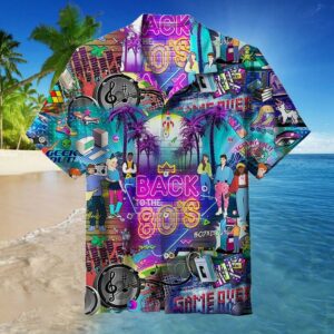 Back To The 80S Hawaiian Shirt  - Thelegend59