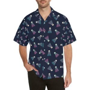 Badminton Ball Pattern Print Design Hawaiian Shirt  - Thelegend59