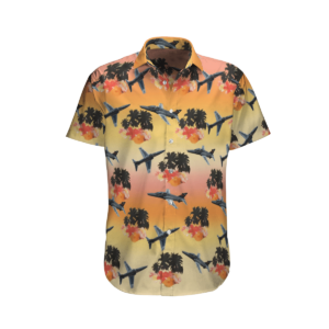 Bae Systems Hawk Royal Australian Air Forceyellow High Quality Unisex Hawaiian Shirt  - Thelegend59