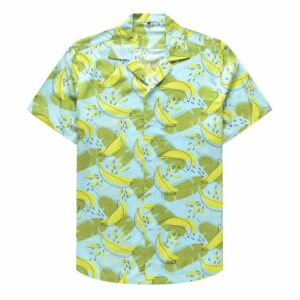Bananablue High Quality Unisex Hawaiian Shirt  - Thelegend59