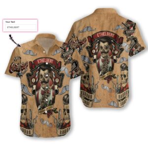Barber Til I Dye Custom Hawaiian Shirt  - Thelegend59