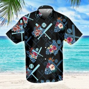 Baseball Ball Tropical Hawaiian  - Thelegend59