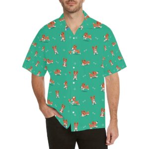 Basenji Pattern Print Design Hawaiian Shirt  - Thelegend59