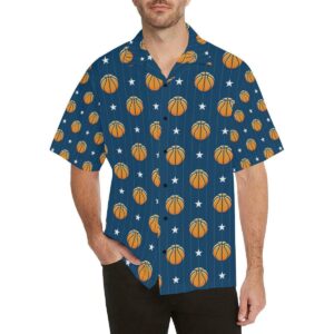Basketball Star Print Pattern Hawaiian Shirt  - Thelegend59