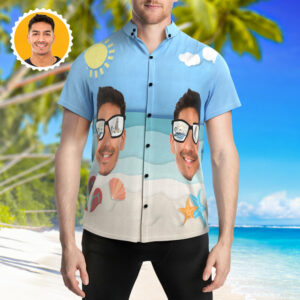 Beach Party Hawaiian Shirt Custom Hawaiian Shirts With Your Face  - Thelegend59