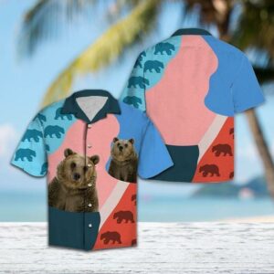 Beach Hawaiian Shirts Buy Bear Hawaiian Shirts  - Thelegend59