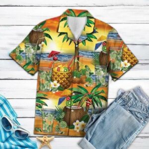 Beach Hawaiian Shirts Buy Paradise Mojito Hawaiian Shirt  - Thelegend59