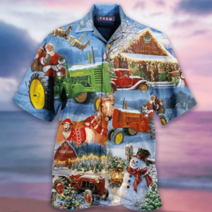 Beach Hawaiian Shirts Find Christmas Farm Hawaiian Shirt  - Thelegend59