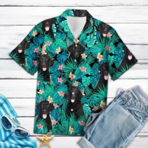 Beach Hawaiian Shirts Find Curly Coated Hawaiian Shirt  - Thelegend59