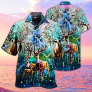 Beach Hawaiian Shirts Get Now Deer Hawaiian Shirt  - Thelegend59