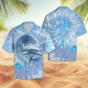 Beach Hawaiian Shirts Get Now Dolphin Hawaiian Shirt  - Thelegend59