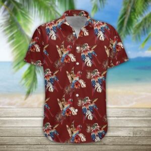 Beach Hawaiian Shirts Get Now Parrot Hawaiian Shirt  - Thelegend59