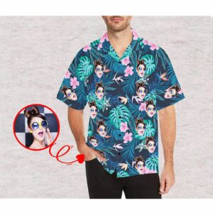 Beach Hawaiian Shirts Gift For Mother Mother Day Gifthawaiian Shirts Hawaiian Shirtsummer Ibe Face Hawaiian Aloha Hawaiian Shirts  - Thelegend59