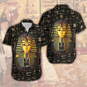 Beach Hawaiian Shirts Hawaiian Aloha Hawaiian Shirtss Ancient Egypt Pharaoh  - Thelegend59