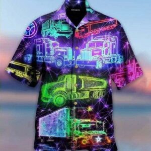 Beach Hawaiian Shirts Hawaiian Aloha Hawaiian Shirtss Cdl Trucker  - Thelegend59