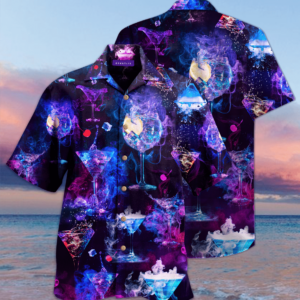 Beach Hawaiian Shirts Order Amazing Cocktail Hawaiian Shirt  - Thelegend59
