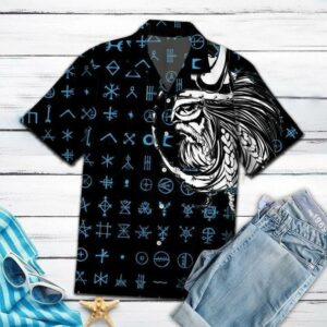 Beach Hawaiian Shirts Order Amazing Viking Hawaiian Shirt  - Thelegend59